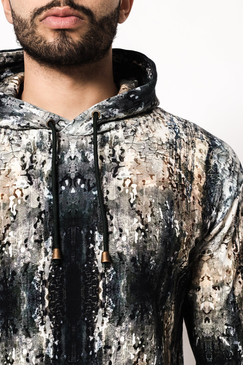 Cargo Shacket Camouflage Print | Oversized Denim Shacket | Mens fashion | Mens wear | Mens denim | Shackets for men | Oversized denim for men  | Black denim  