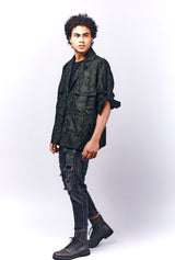 Oversized Denim Shacket | Mens fashion | Mens wear | Mens denim | Shackets for men | Oversized denim for men 