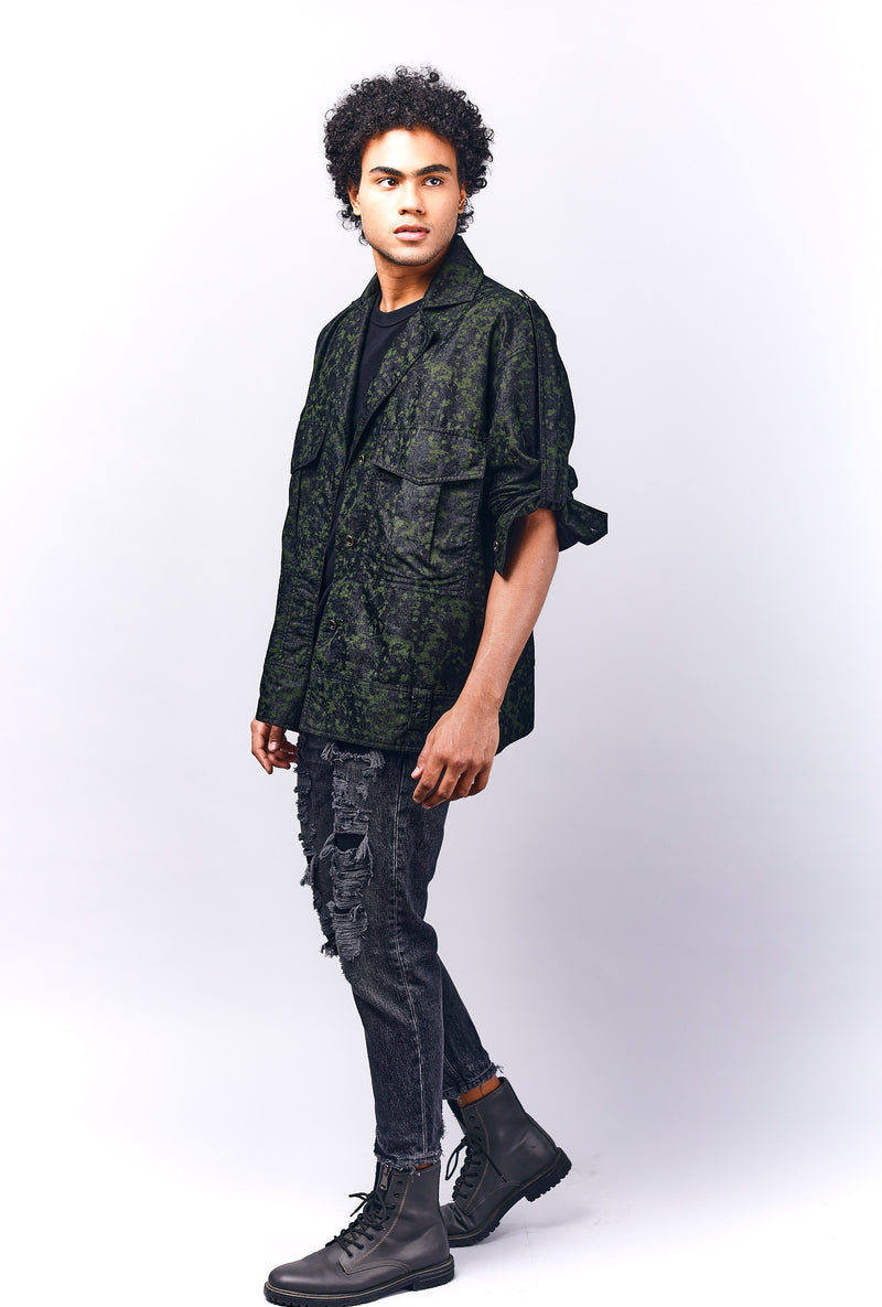 Oversized Denim Shacket | Mens fashion | Mens wear | Mens denim | Shackets for men | Oversized denim for men 