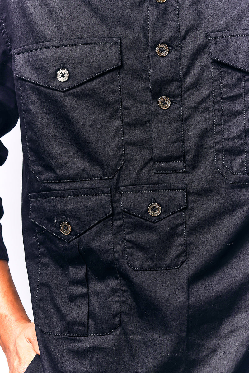 Oversized Denim Shacket | Mens fashion | Mens wear | Mens denim | Shackets for men | Oversized denim for men  | Black denim 