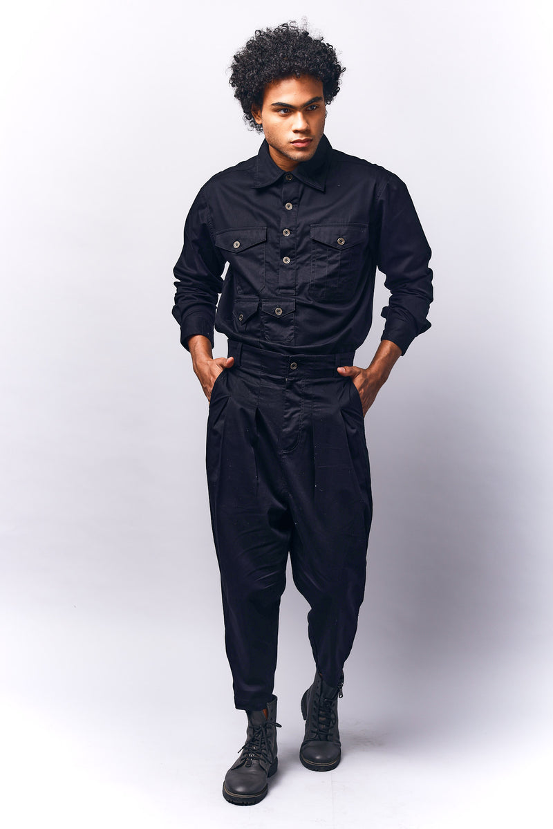 Oversized Denim Shacket | Mens fashion | Mens wear | Mens denim | Shackets for men | Oversized denim for men  | Black denim 
